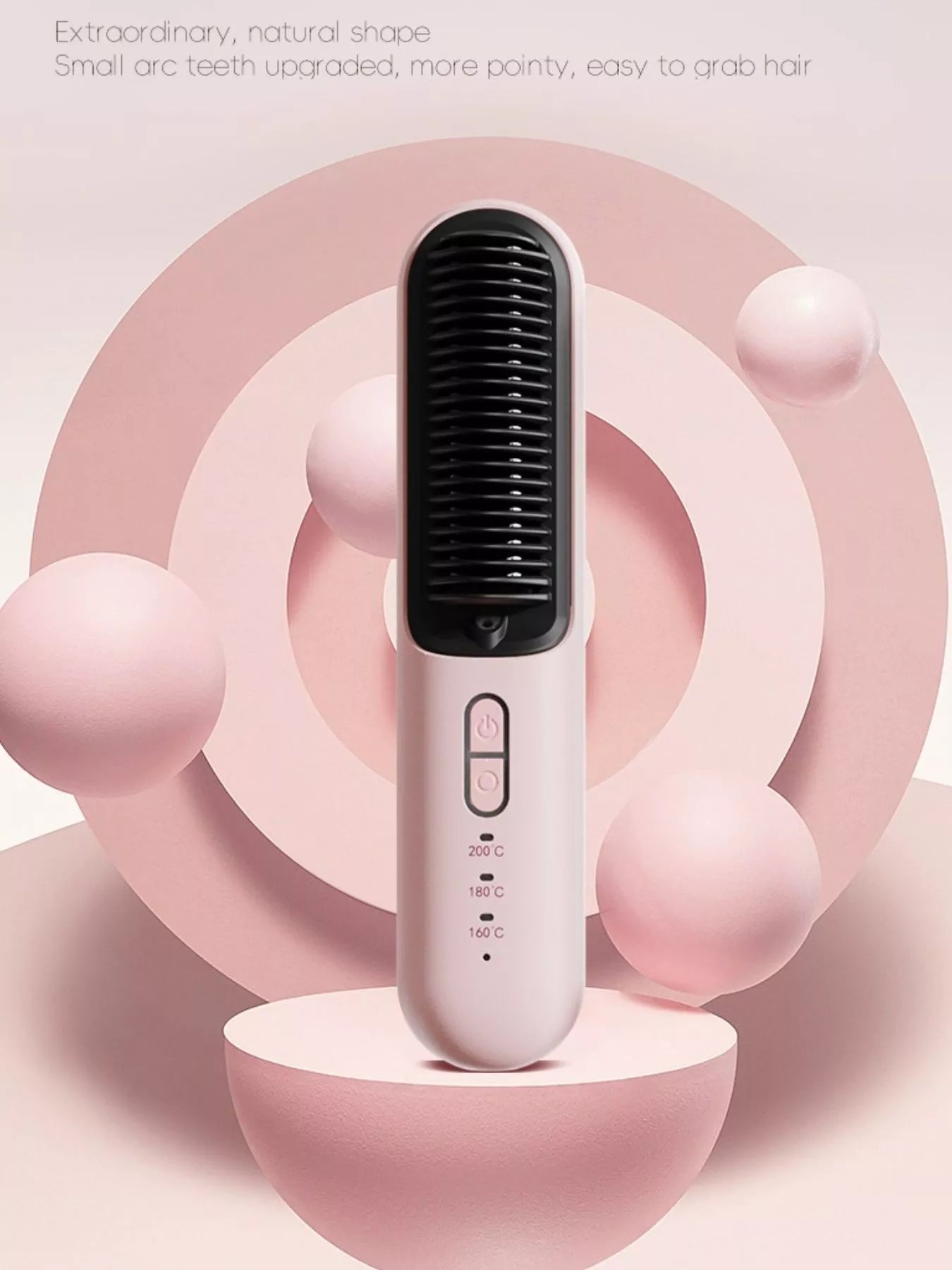 Fast Heating Hair Straightening Comb Trendsi