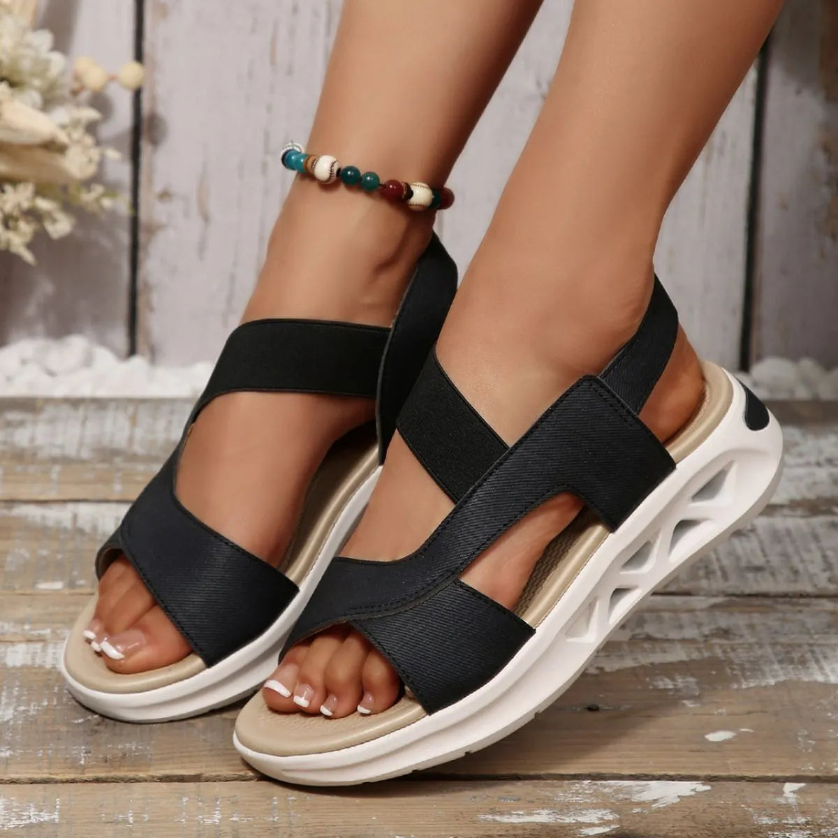 Open Toe Platform Sandals