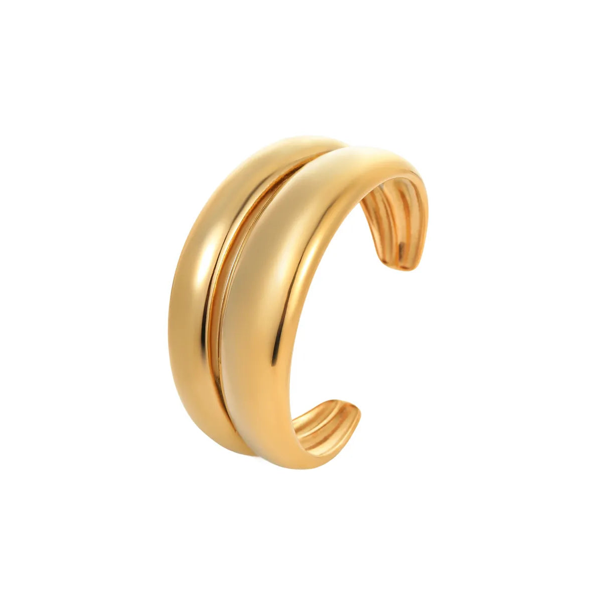 Stainless Steel Chunky Cuff Bracelet