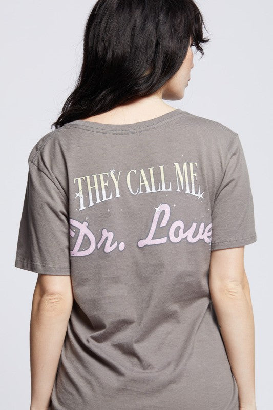 KISS Dr. Love Vintage Graphic Boyfriend Tee Recycled Karma