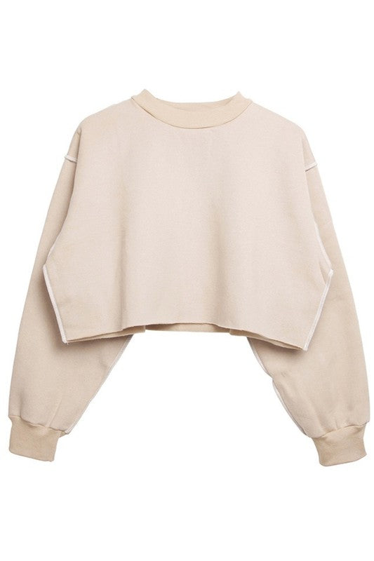 Crop Top Sweatshirt Miss Sparkling