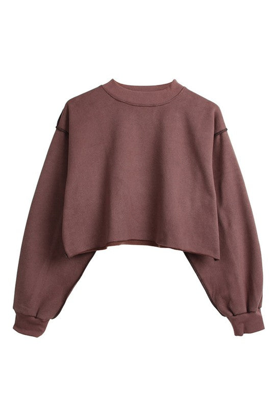 Crop Top Sweatshirt Miss Sparkling