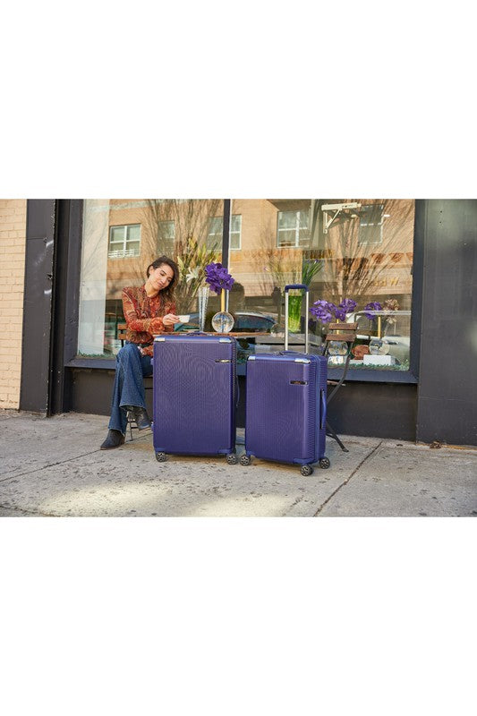 MKF Tulum Check-in Spinner with TSA Security Lock MKF Collection by Mia K