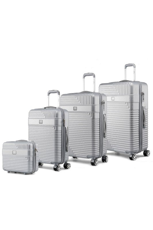 MKF Mykonos Luggage Set by Mia K- 4 pieces MKF Collection by Mia K