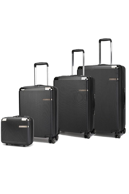 MKF Collection Tulum 4-piece luggage set by Mia K MKF Collection by Mia K