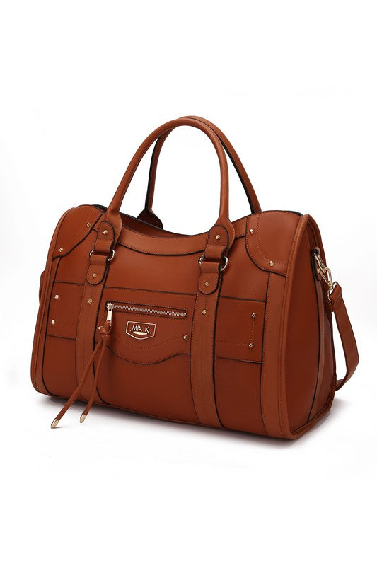 MKF Collection Patricia Vegan Leather Duffle Bag MKF
