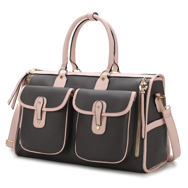 MKF Genevieve Women Duffle Bag by Mia K MKF Collection by Mia K