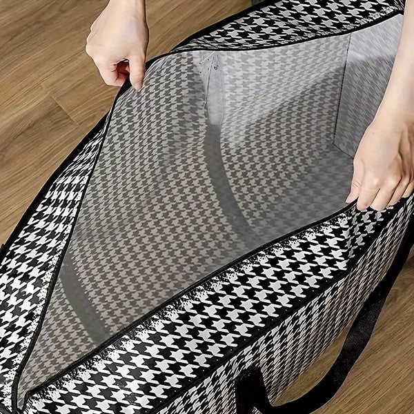 Check Jumbo Extra Large Storage Laundry Bag Diacly