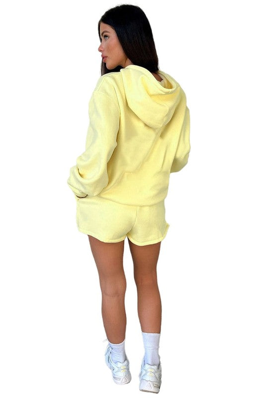 SEXY TWO PIECE TOP AND SHORTS SET By Claude