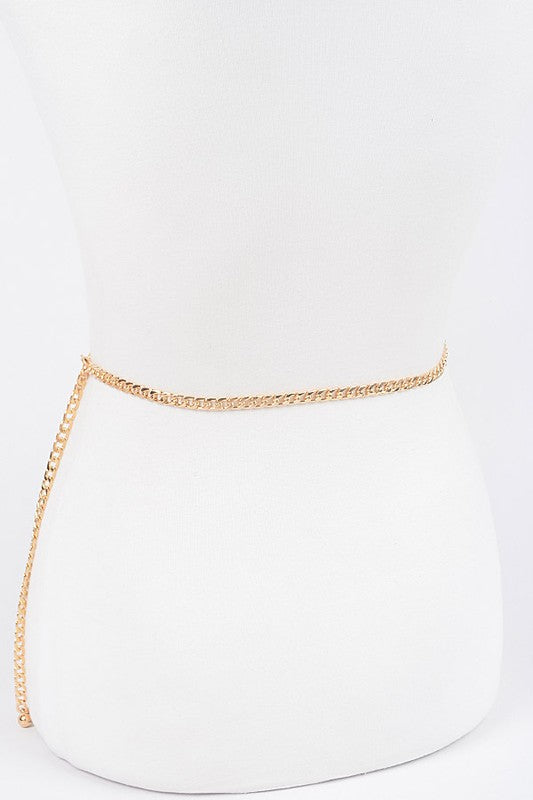 Iconic Layered Chain Belt Artini Accessories