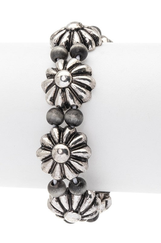 Iconic Stone Western Stretch Bracelet LA Jewelry Plaza