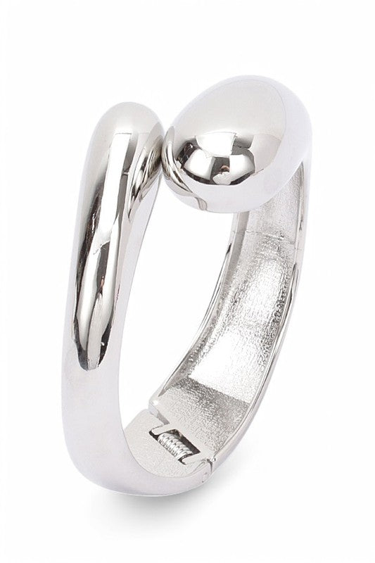 Iconic Shiny Hinged Bangle LA Jewelry Plaza