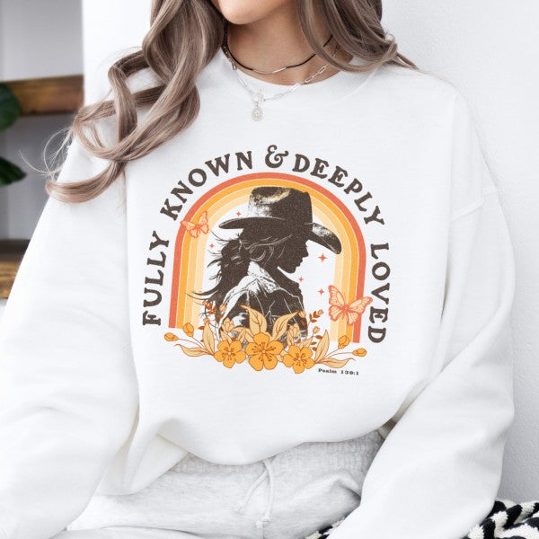 Western cowgirl Christian graphic sweatshirt ATTA TOOD