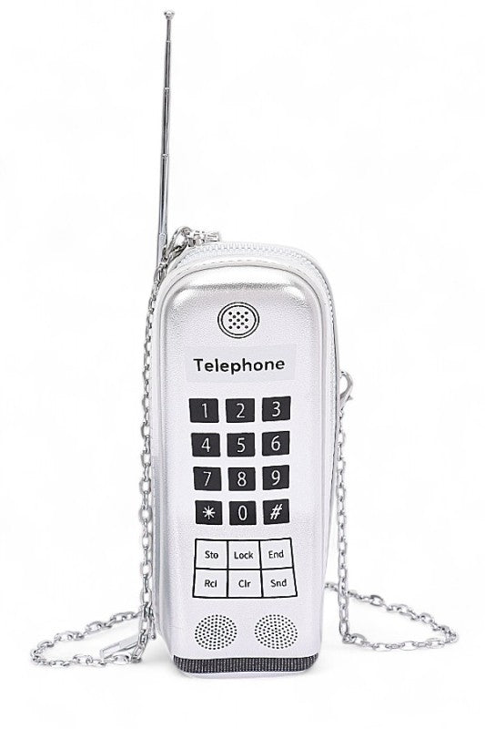 Retro Cell Phone Novelty Clutch Bag Artini Accessories