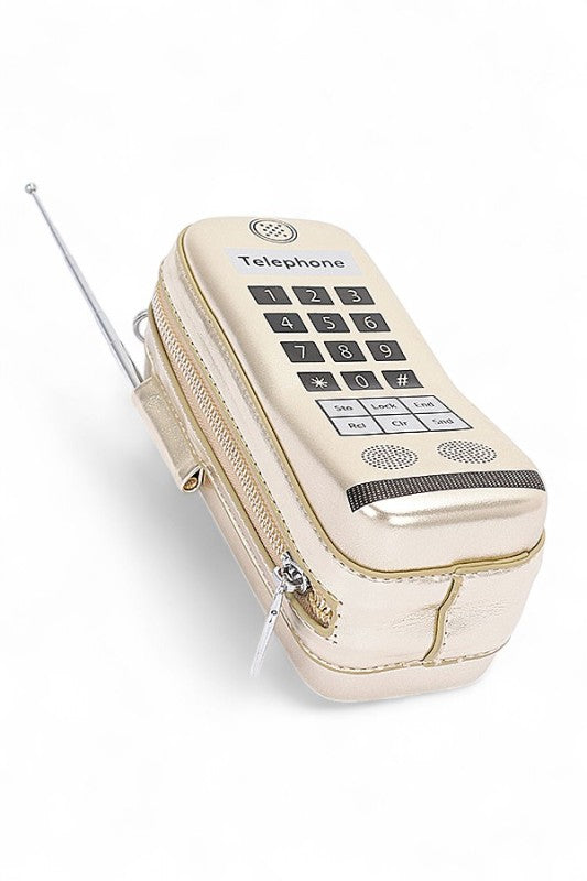 Retro Cell Phone Novelty Clutch Bag Artini Accessories