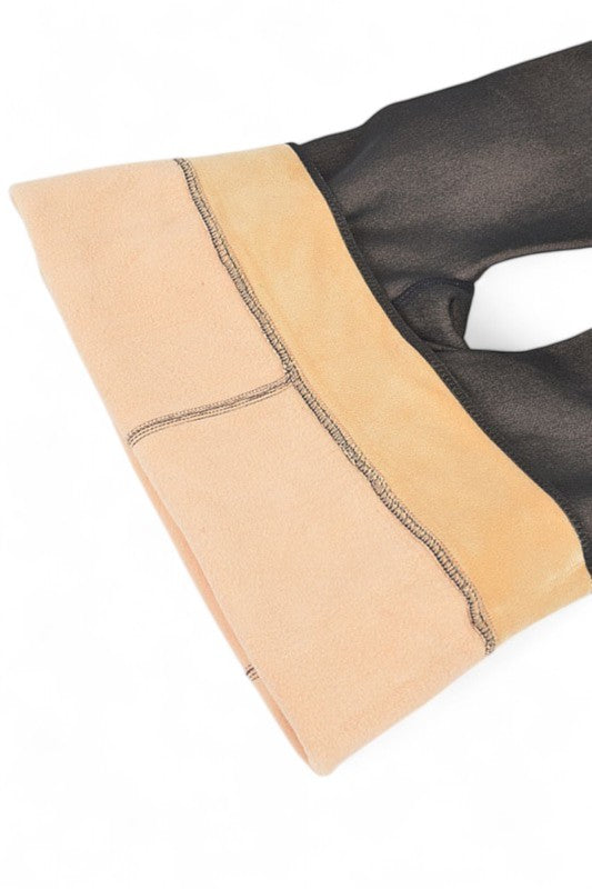 Fleece Lined Faux Sheer Tights LA Jewelry Plaza