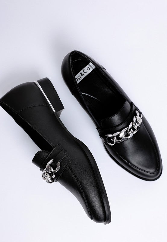 POLA Leather Horsebit Loafers Rag Company