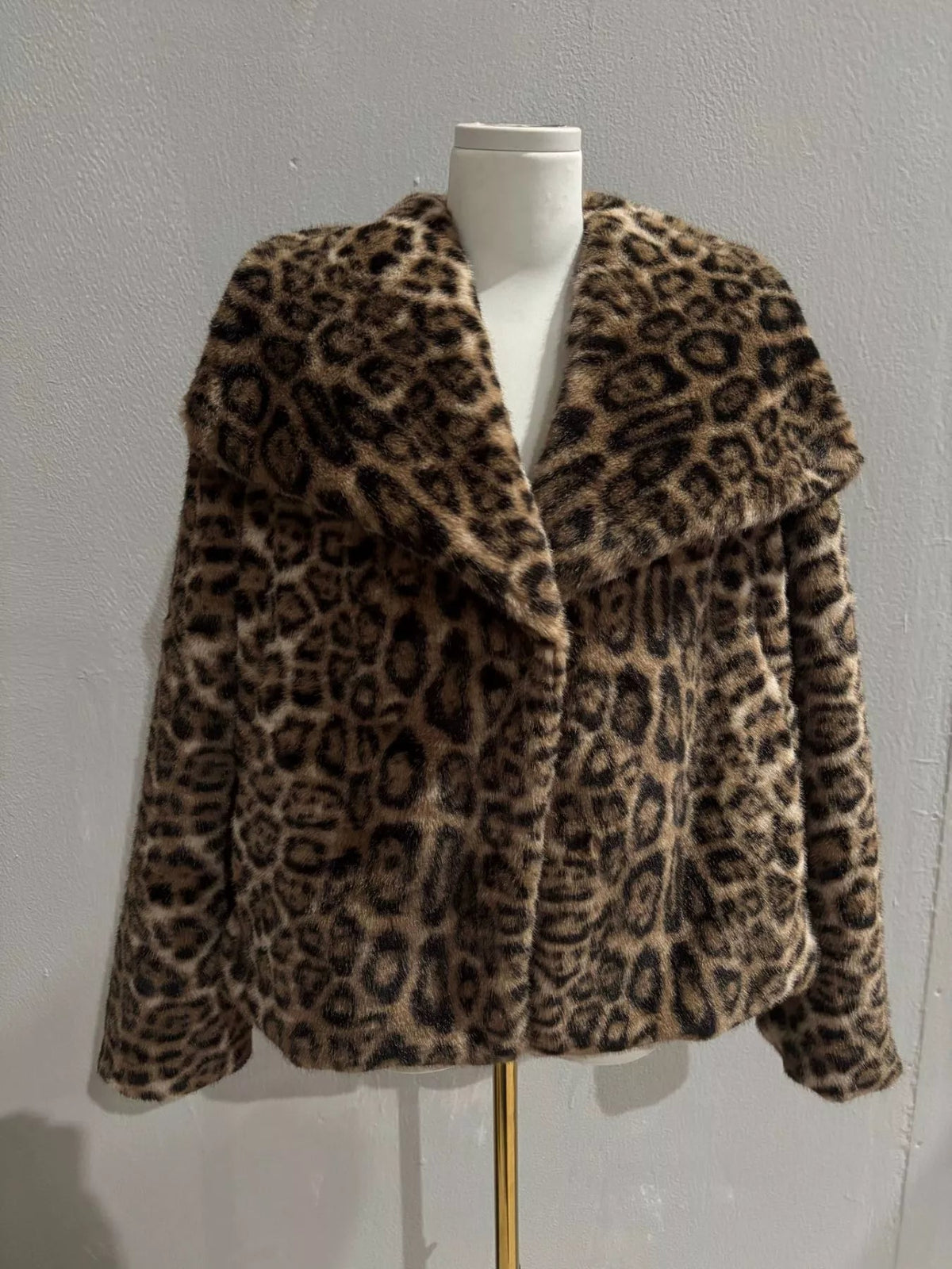 Fox Fur Collar Winter Outerwear Trendsi