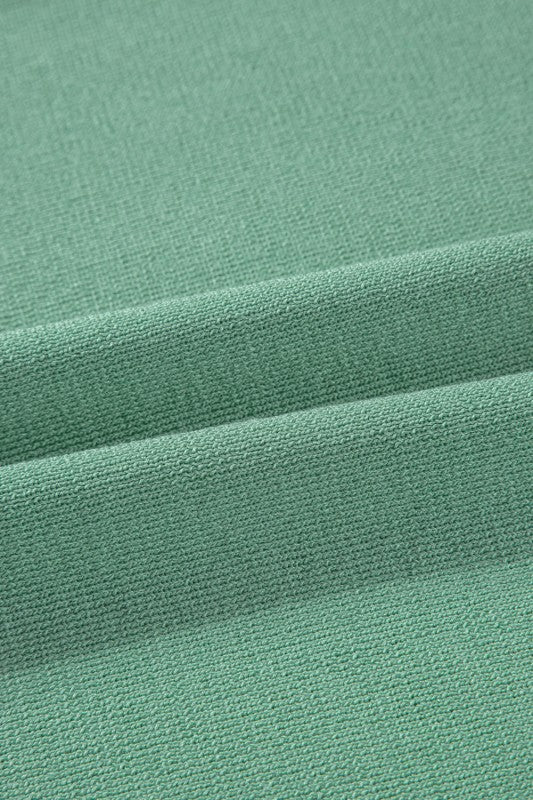 Colorblock 3/4 Sleeve Top and Drawstring Pants Set JUNIPER BLVD