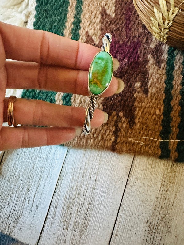 Navajo Sonoran Mountain Turquoise & Sterling Silver