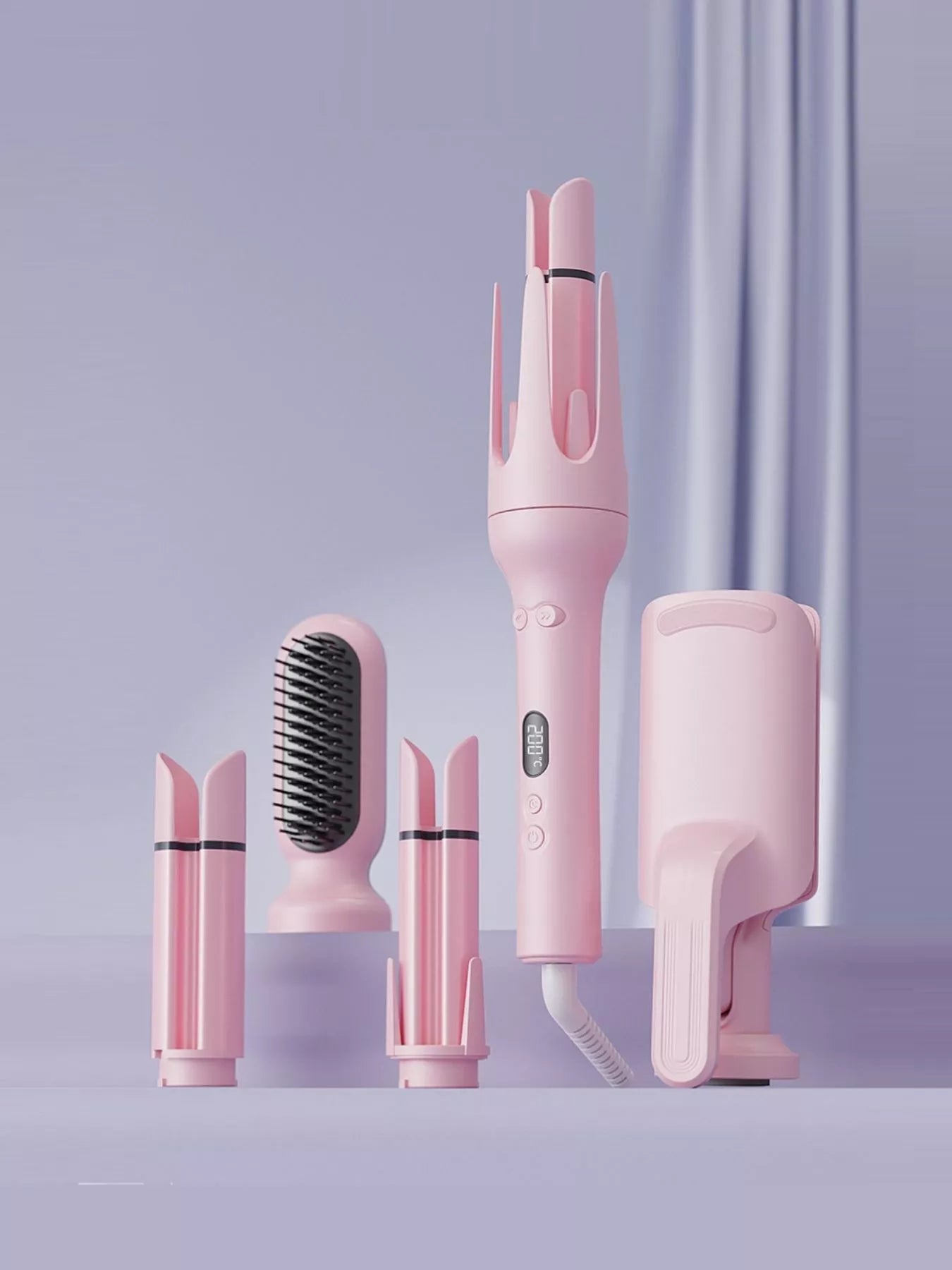 Automatic Rotating Ceramic Hair Curling Iron Trendsi
