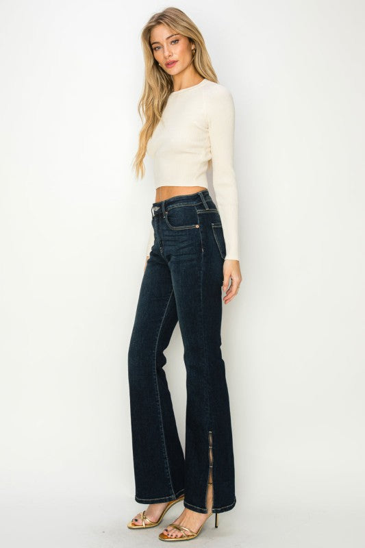AT2014FLSD - HIGH RISE FLARE JEANS Artemis Vintage