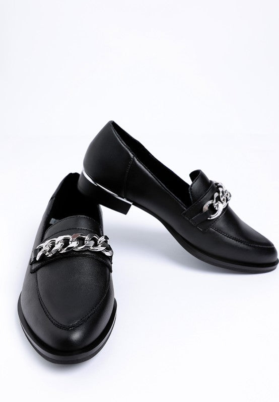 POLA Leather Horsebit Loafers Rag Company