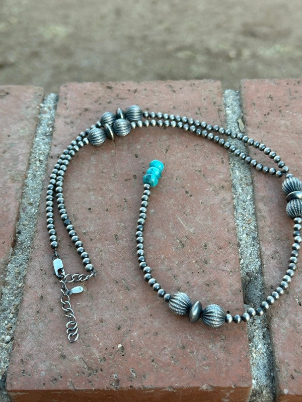 “The Ranch” Handmade Sterling Silver and Turquoise