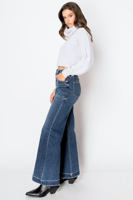 AT2001MT Tummy Control 90's Vintage Wide Jeans Artemis Vintage
