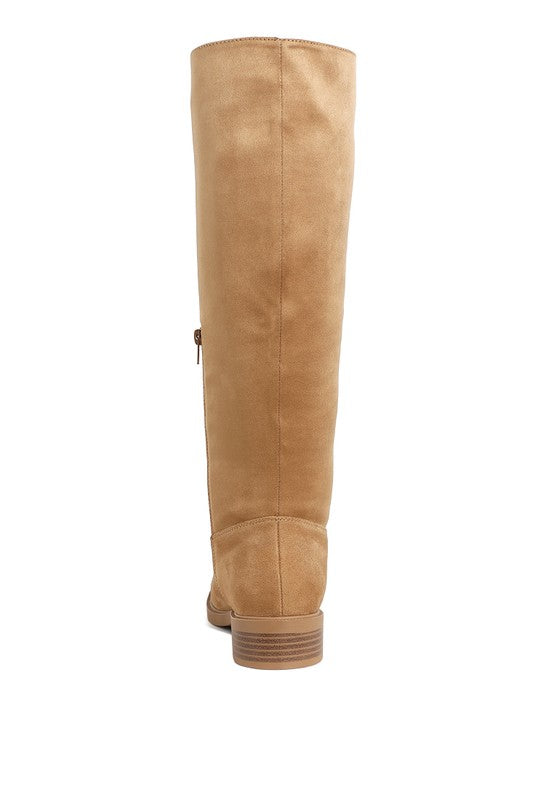 Chiru Round Toe Microfiber Calf Boots Rag Company