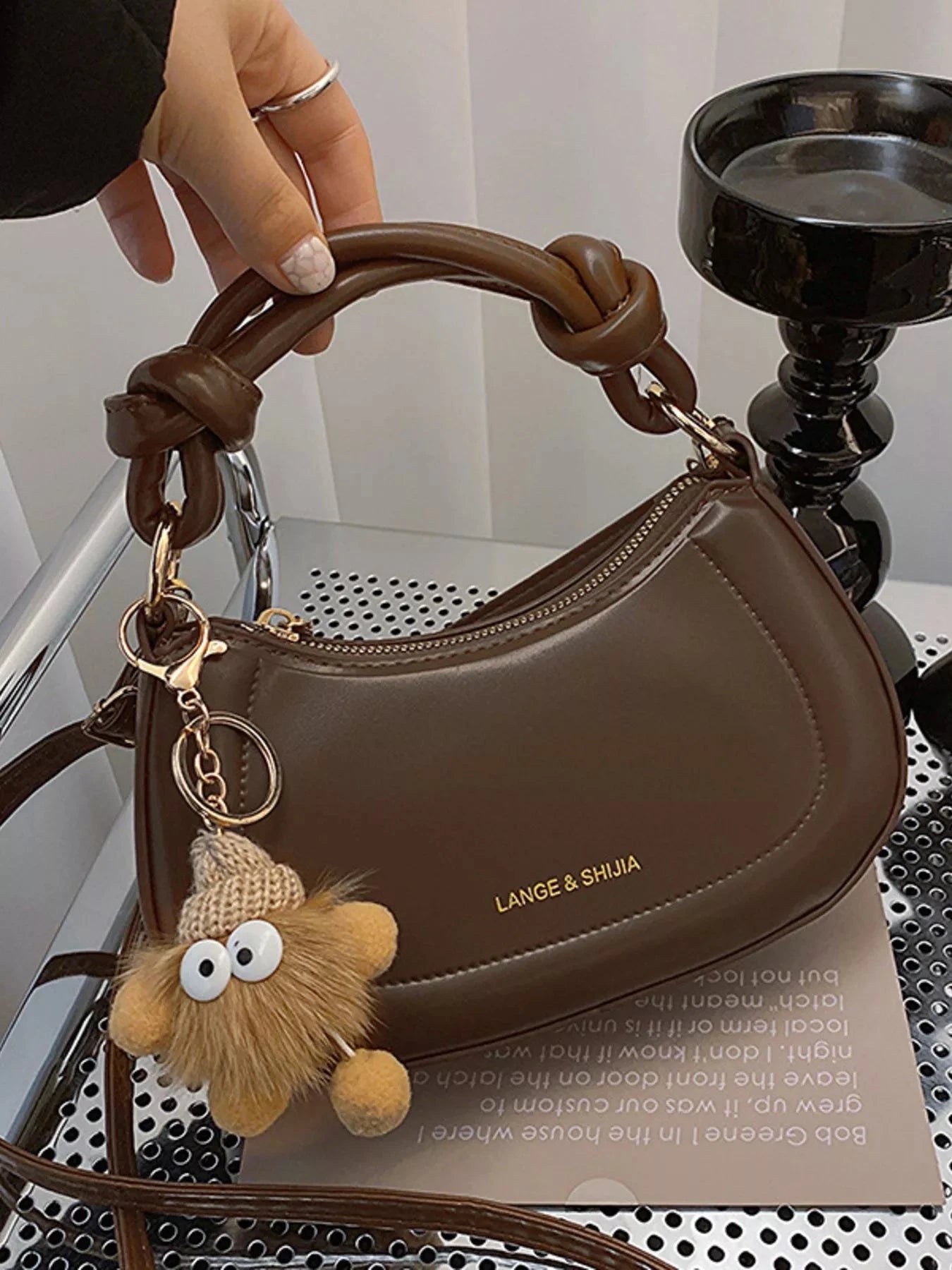 PU Leather Crossbody Bag