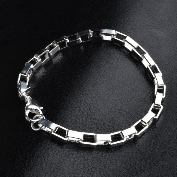 Sterling Silver Linked Bracelet ClaudiaG Collection