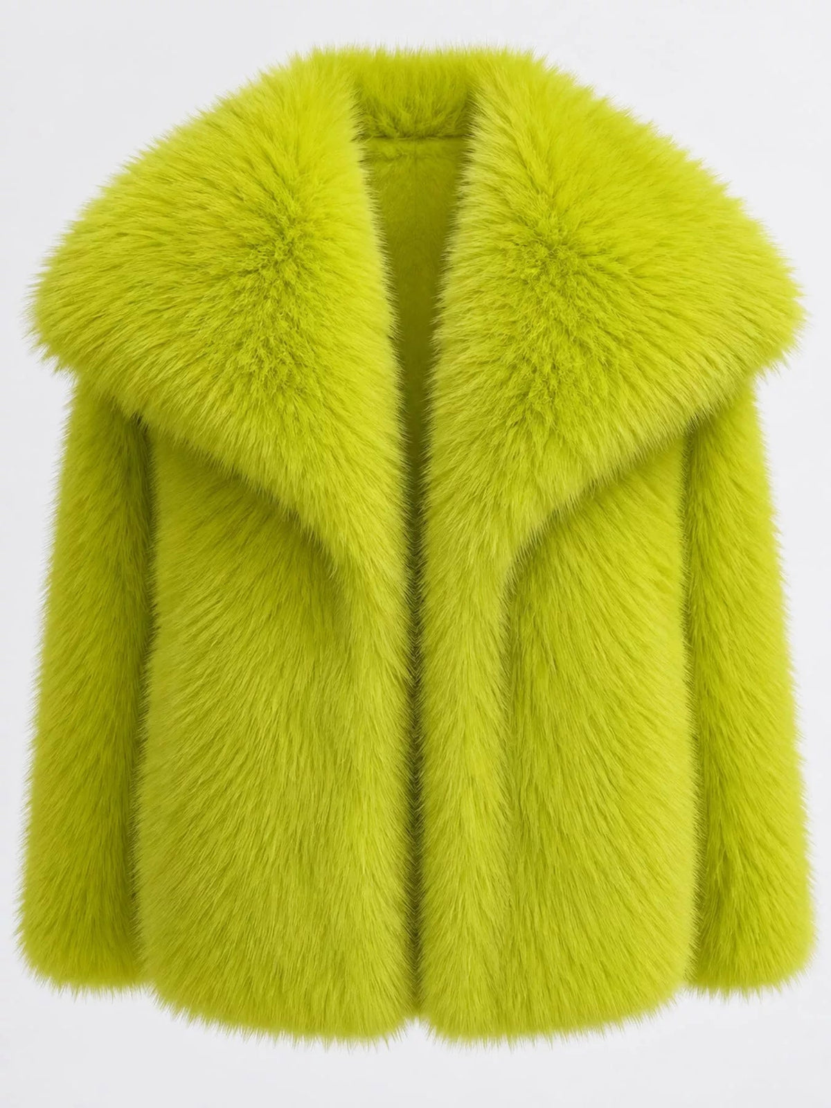 Fox Fur Collar Winter Outerwear Luckygirlsclothingcompany.com