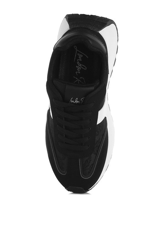 Squeaker Chunky Anti-Skid Lace-Up Sneakers Rag Company