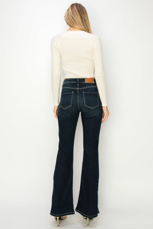 AT2014FLSD - HIGH RISE FLARE JEANS Artemis Vintage