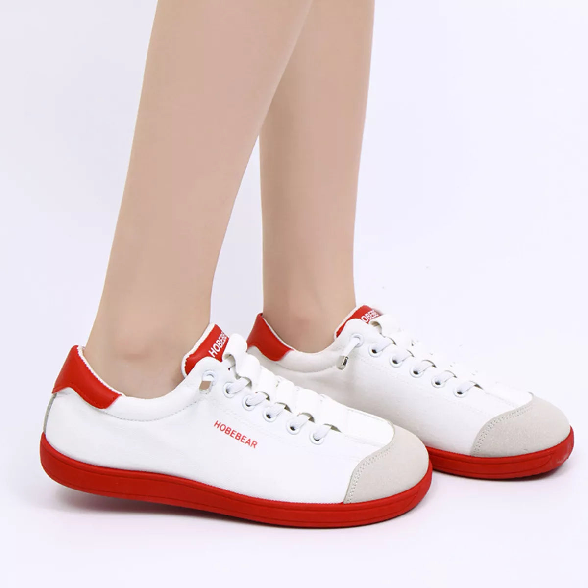 Contrast Lace Up Sneakers