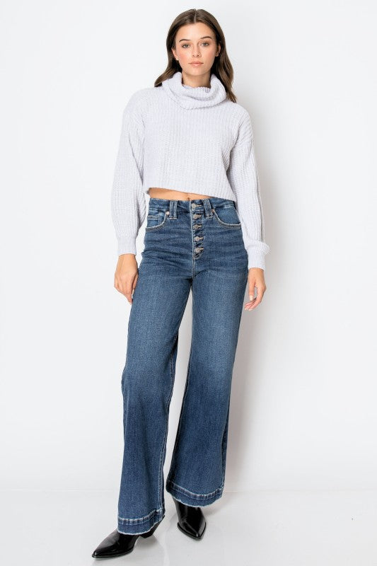AT2001MT Tummy Control 90's Vintage Wide Jeans Artemis Vintage