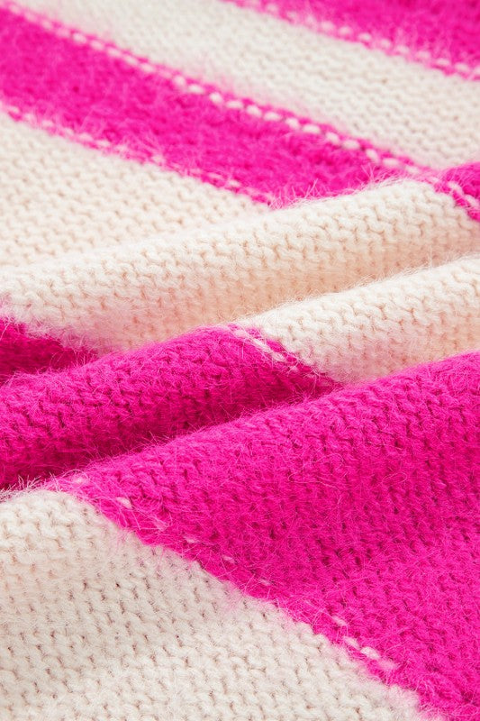 I KNOW WHAT I WANT Sequin Colorblock Sweater JUNIPER BLVD