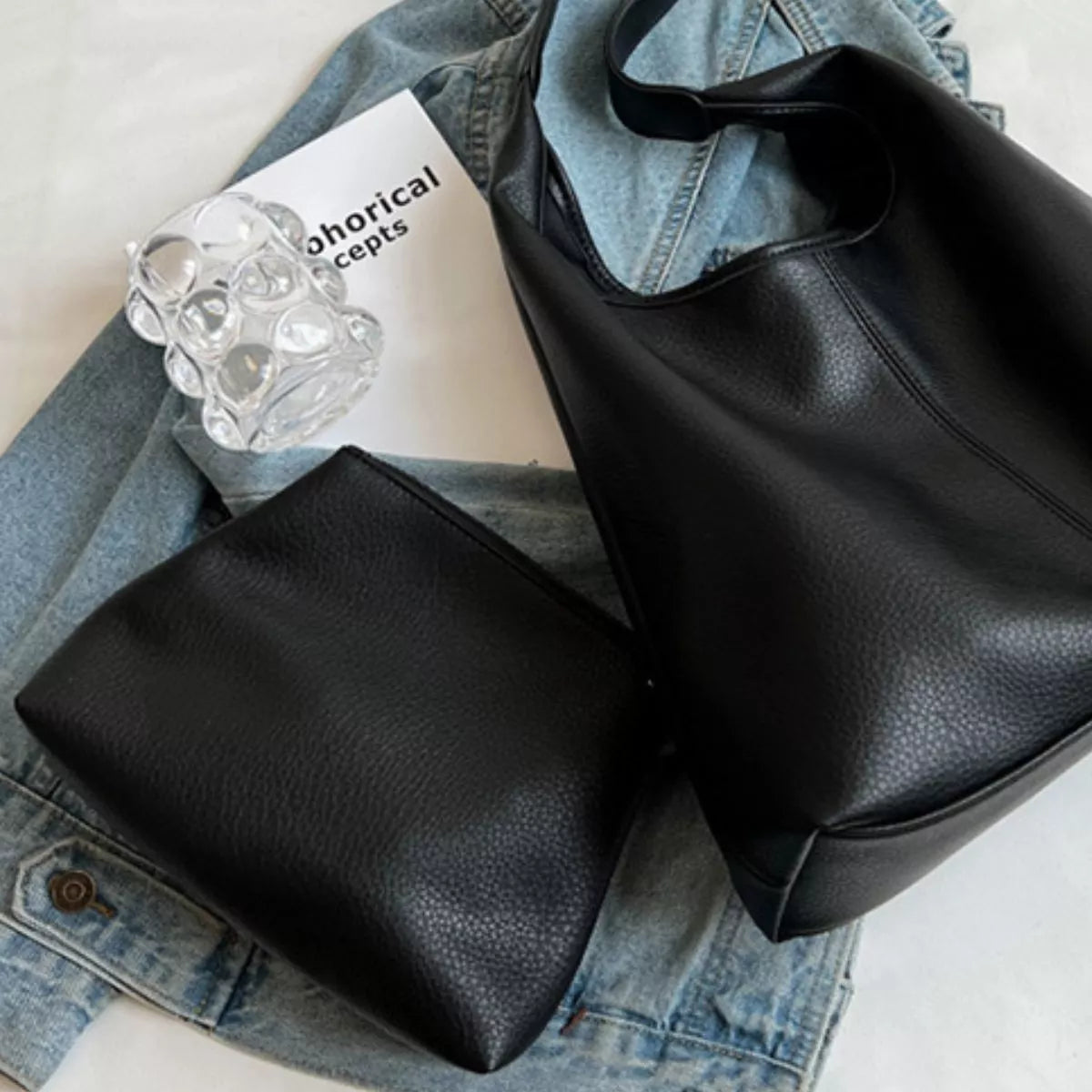 PU Leather Shoulder Bag Trendsi