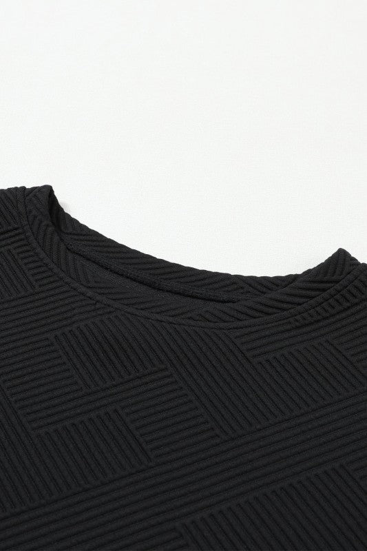 Textured Top and Pants Set JUNIPER BLVD