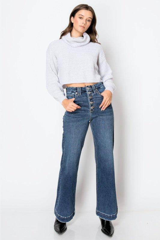 AT2001MT Tummy Control 90's Vintage Wide Jeans Artemis Vintage