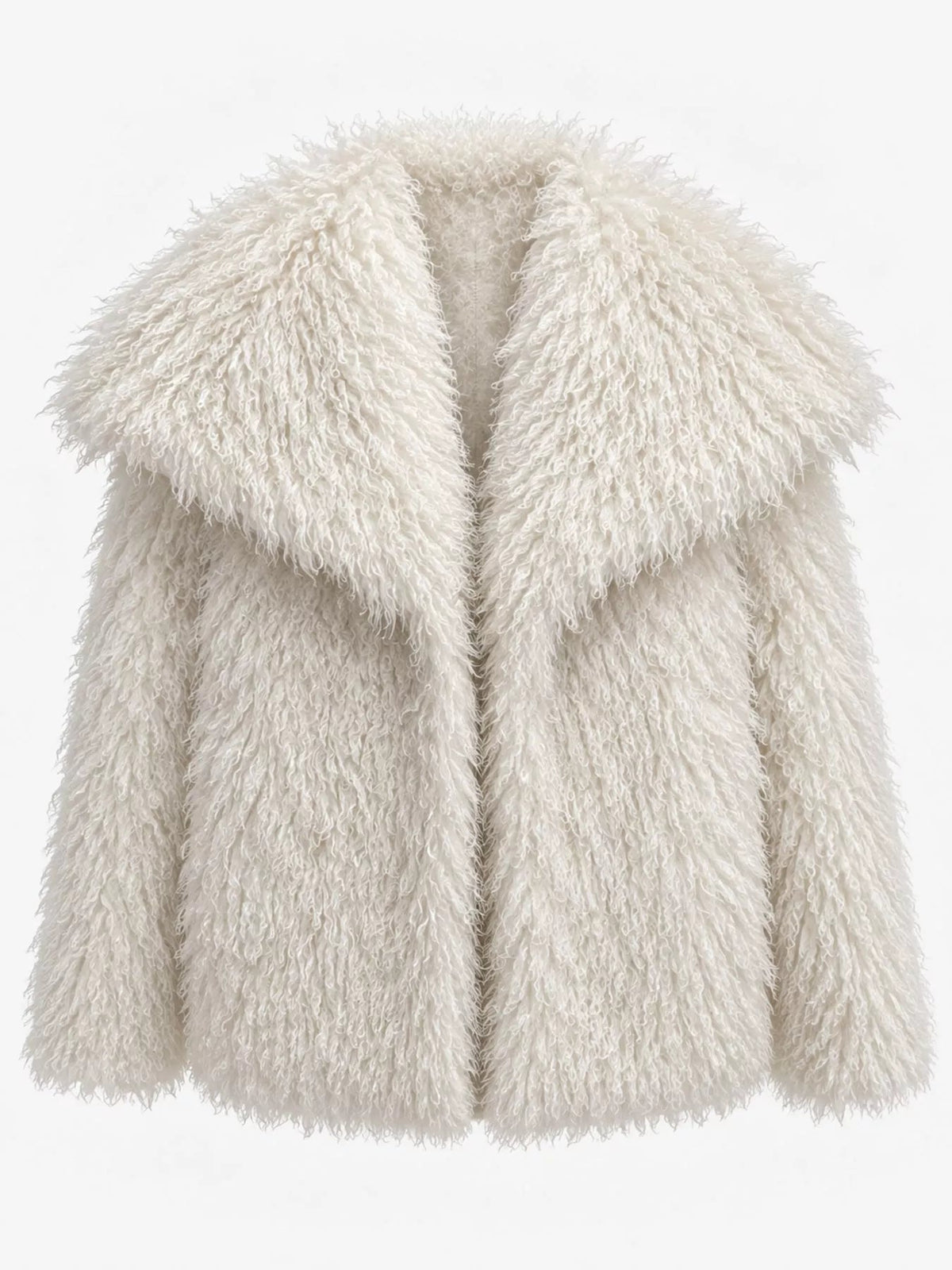 Fox Fur Collar Winter Outerwear Luckygirlsclothingcompany.com