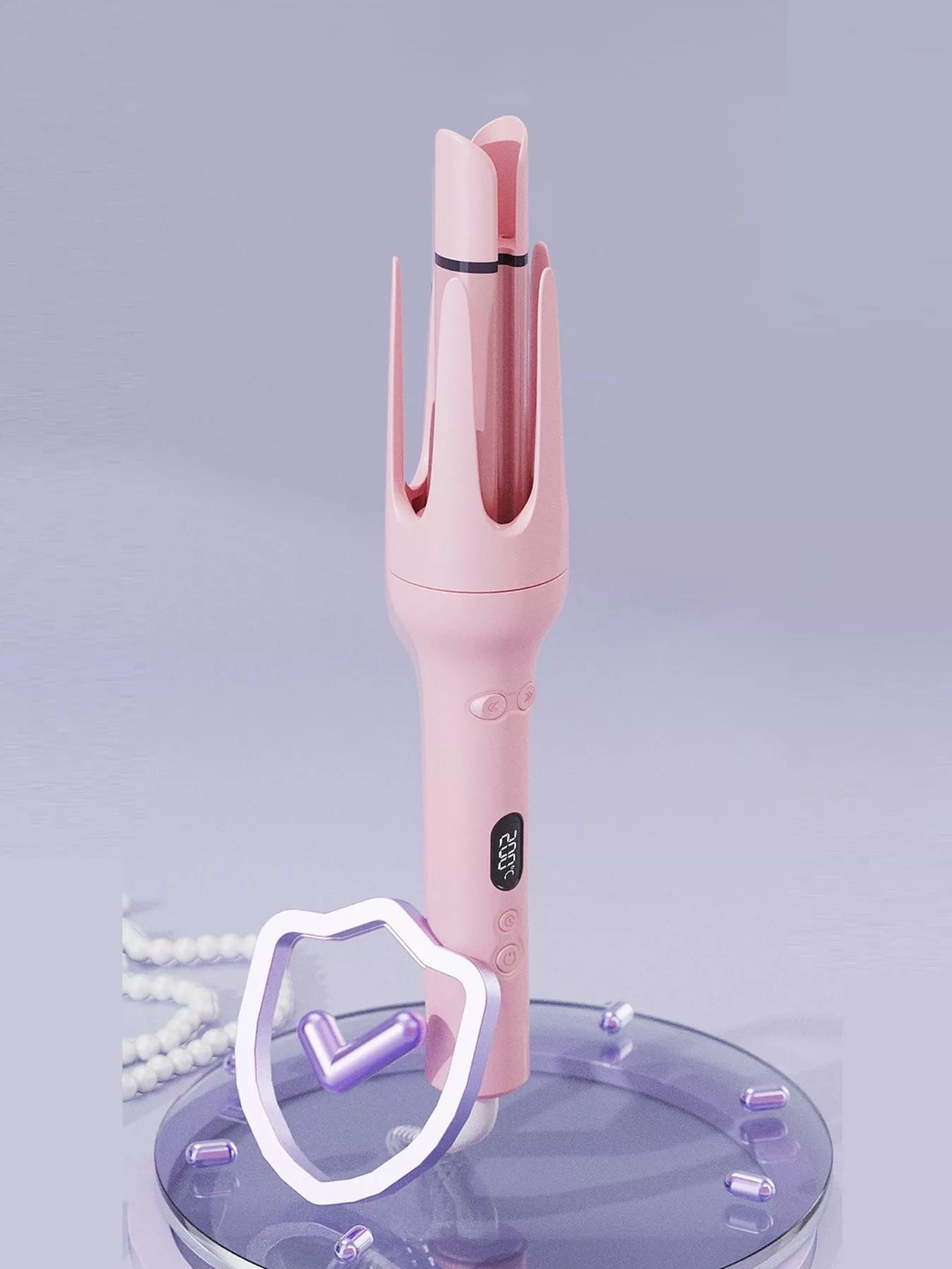 Automatic Rotating Ceramic Hair Curling Iron Trendsi