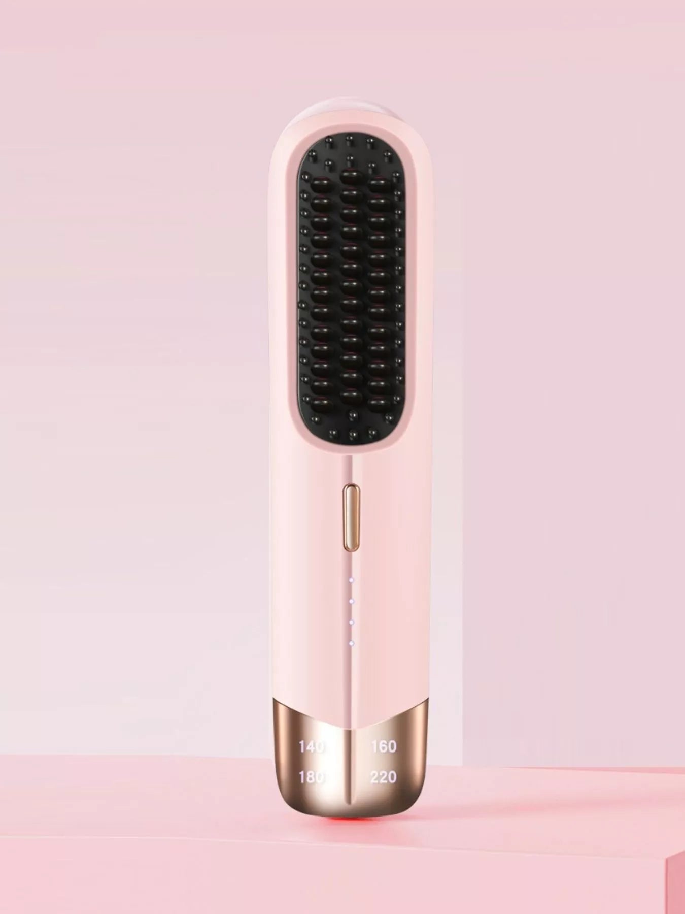 Portable Wireless Ionic Straightener Brush Hair Trendsi