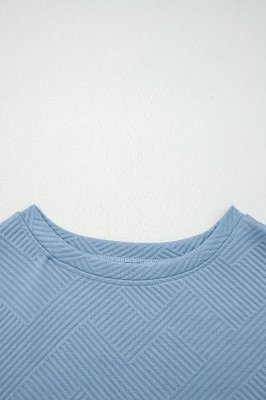 Textured Top and Pants Set JUNIPER BLVD