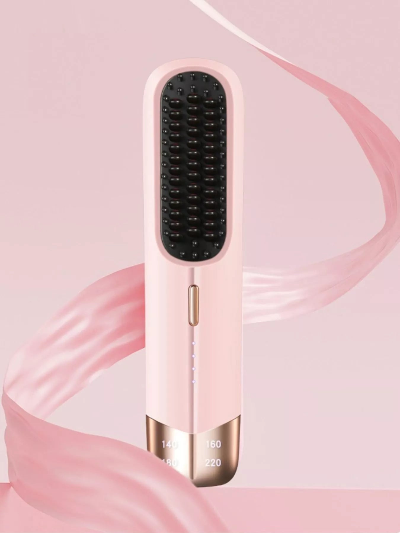 Portable Wireless Ionic Straightener Brush Hair Trendsi