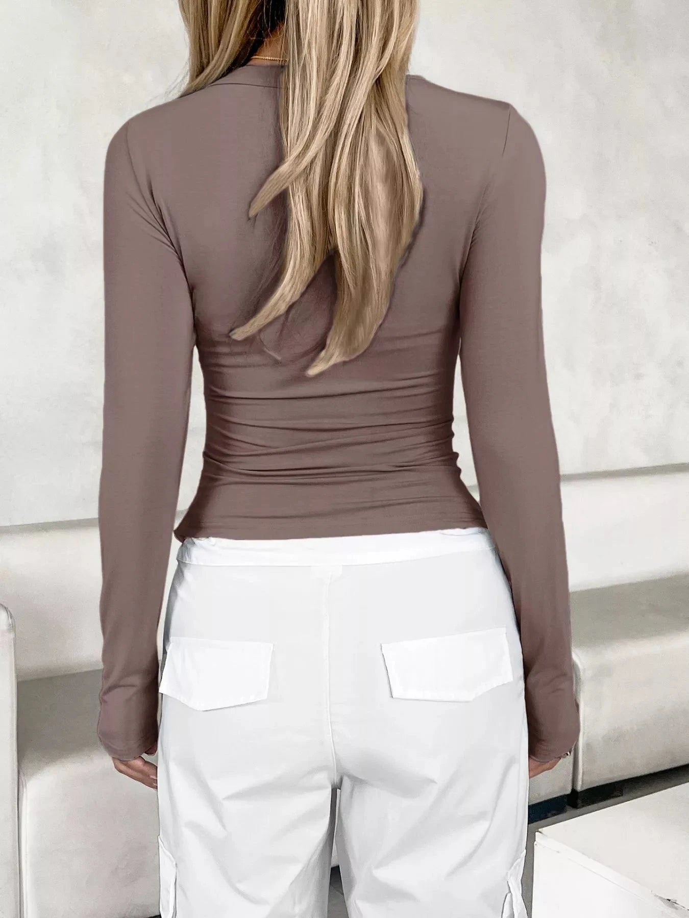 Slim Fit Long Sleeve T-Shirt