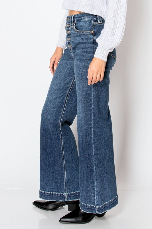 AT2001MT Tummy Control 90's Vintage Wide Jeans Artemis Vintage