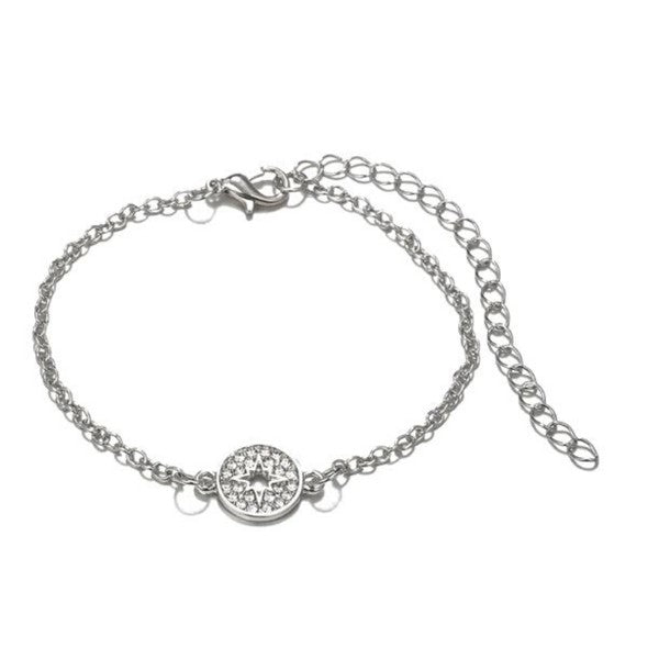 Stacked Bracelet Set #7 Silver ClaudiaG Collection