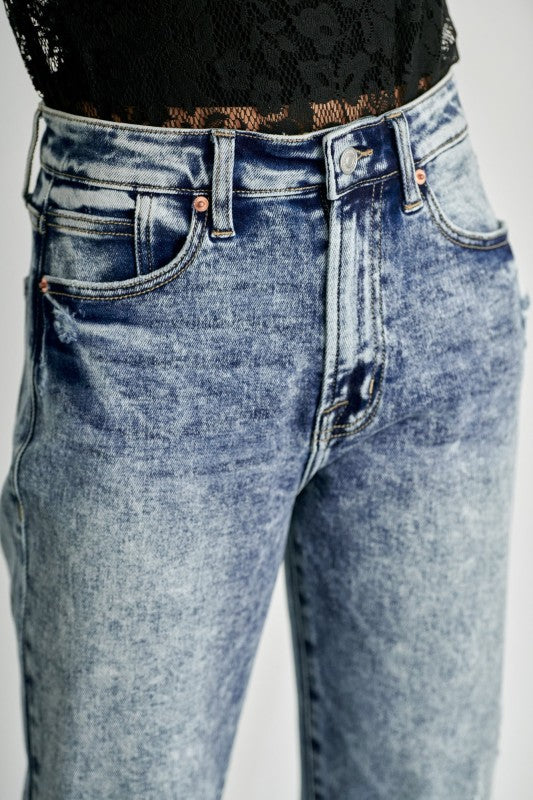 AT1078FLM High Rise Stretch Flare Jeans Artemis Vintage